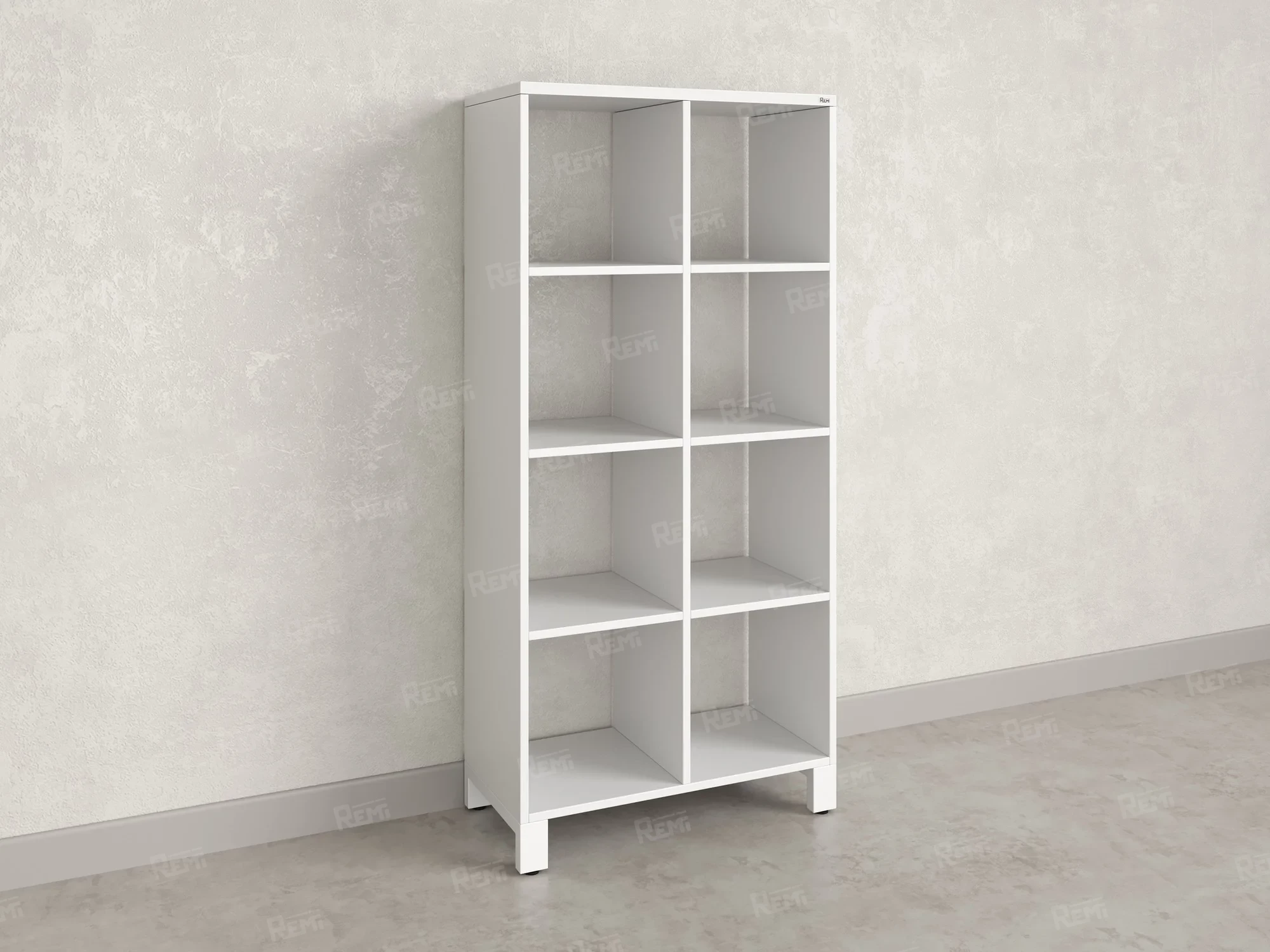 Стеллаж, 8 ячеек 750х370х1620 RM139-75x37 Белый/Белый