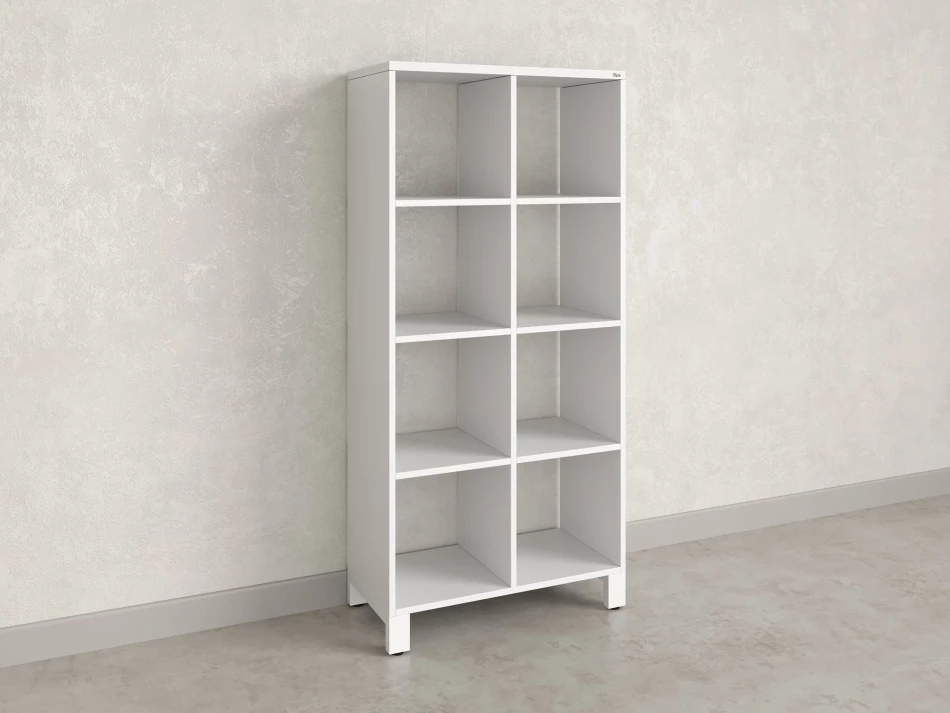 Стеллаж, 8 ячеек 750х370х1620 RM139-75x37 Белый/Белый