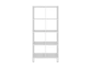 Стеллаж, 8 ячеек 750х370х1620 RM139-75x37 Белый/Белый