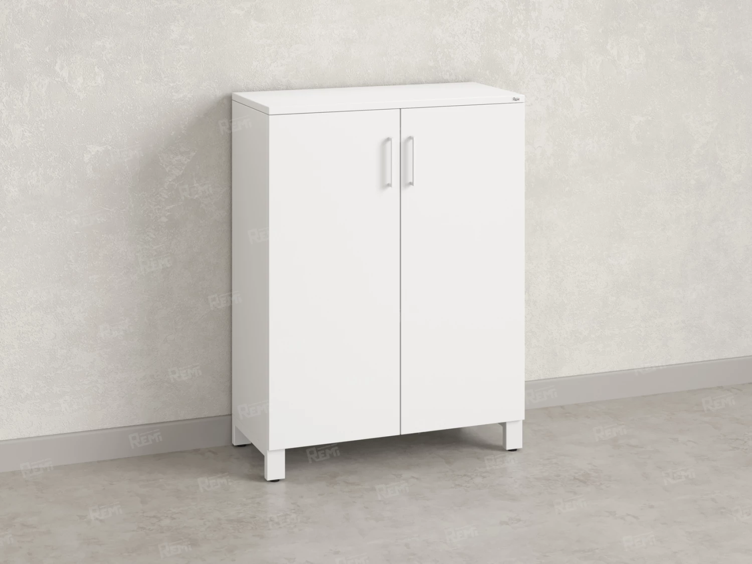 Шкаф распашной, 3 уровня 900x420x1200 RM149-90x42 Белый/Белый