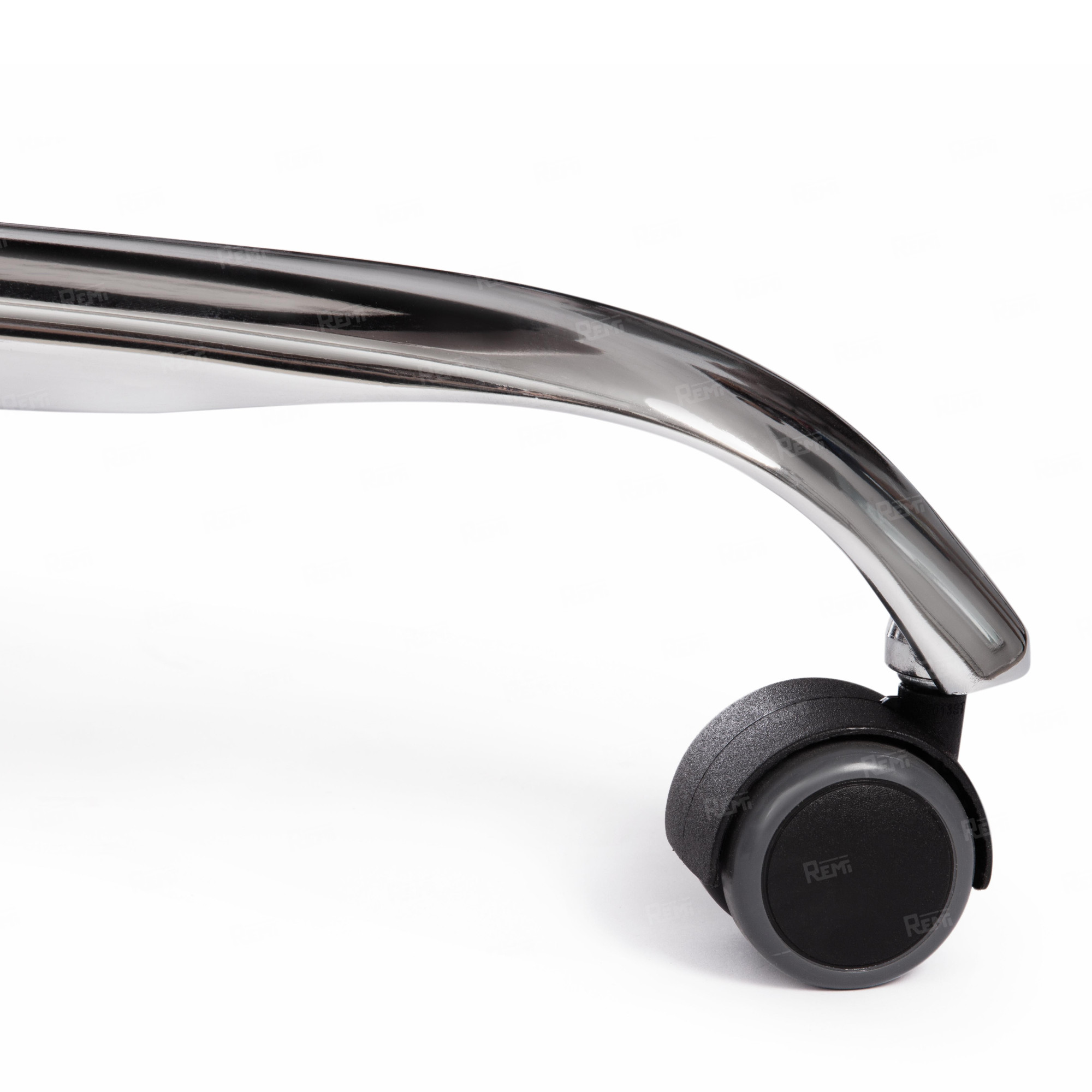 Кресло СН9944 (22) хром Черный/Черный, Экокожа (арт. 19467)