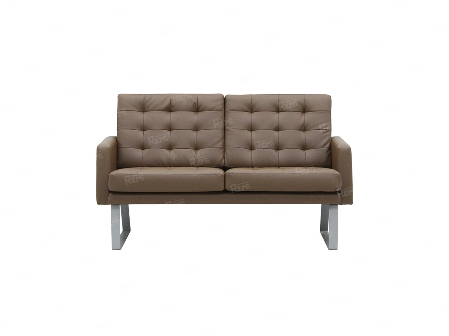 Диван Смак на 2 места цвет Коричневый