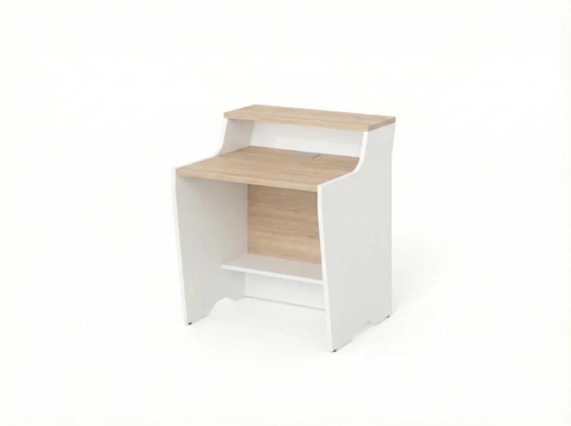 BRL RB082-80х80 Модуль прямой, низкий 800х748х960 Акация/Белый