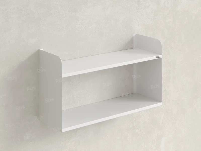 Полка настенная 900x200x500 RM190-90x20 Белый/Белый