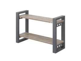 Полка настенная 900x300x500 RM194-90x30 Дуб Маувелла/Серый