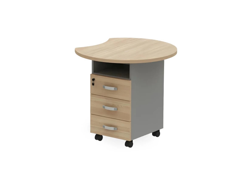 BRL RB088-77х86R Тумба приставная правая 770х860х740 Акация/Серый вулканический