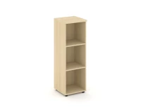 Шкаф узкий, RE144 З/С ХДФ 39,9x40x120 см Акация светлый/Акация светлый, Серия Еврова | Europe