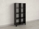 Стеллаж, 8 ячеек 750х370х1620 RM139-75x37 Белый/Черный