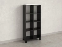 Стеллаж, 8 ячеек 750х370х1620 RM139-75x37 Белый/Черный