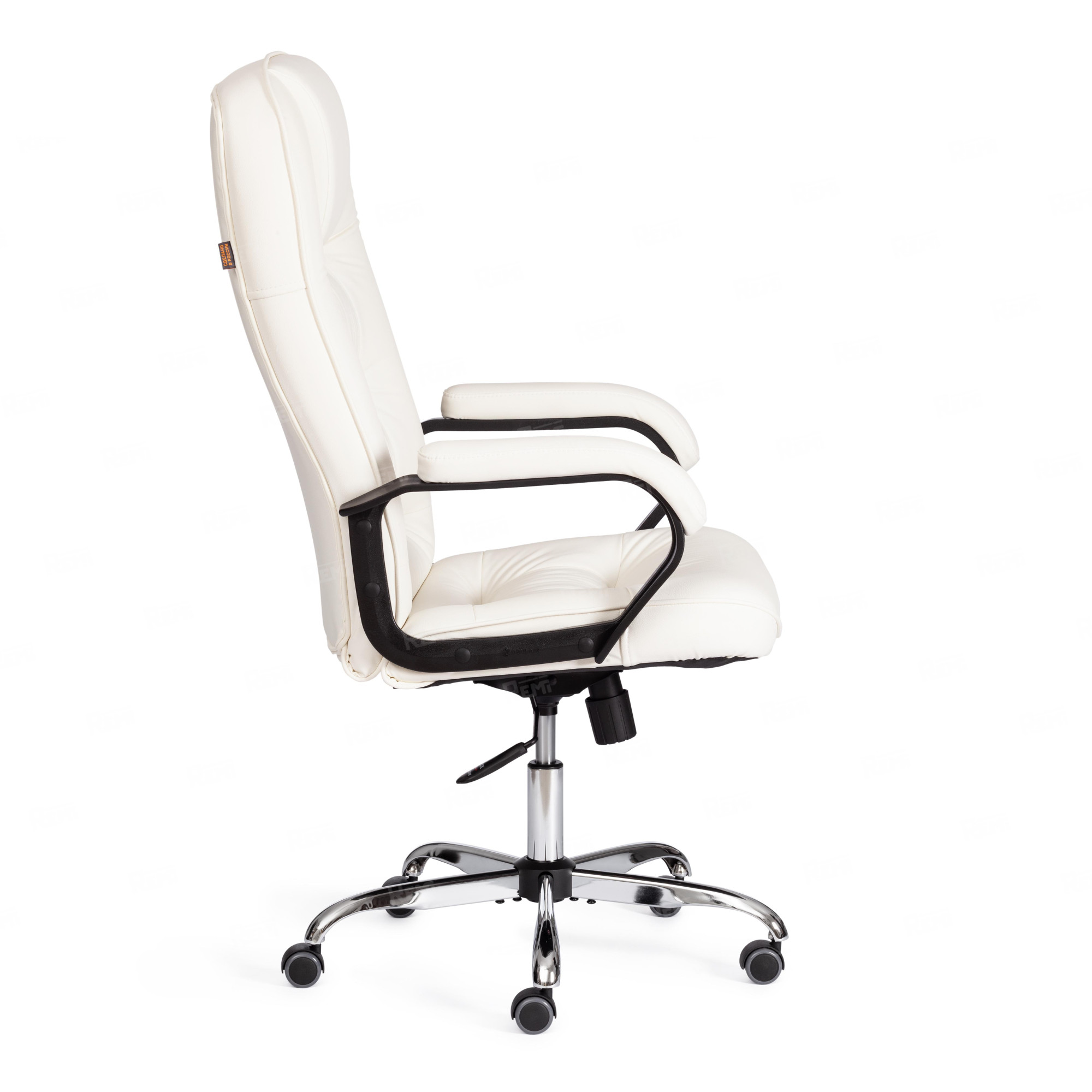 Кресло СН9944 (22) хром Белый/Белый, Экокожа (арт. 21159)