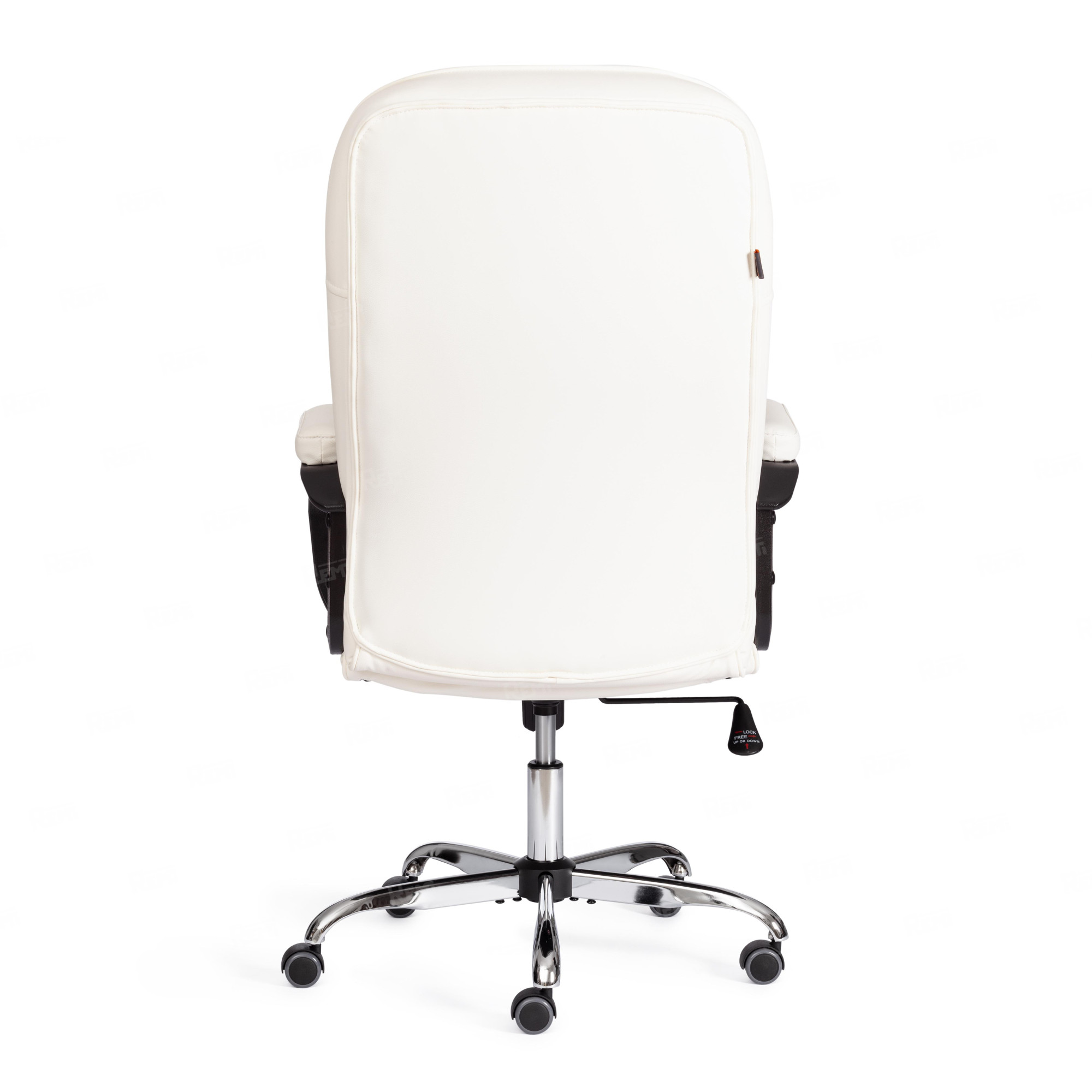 Кресло СН9944 (22) хром Белый/Белый, Экокожа (арт. 21159)