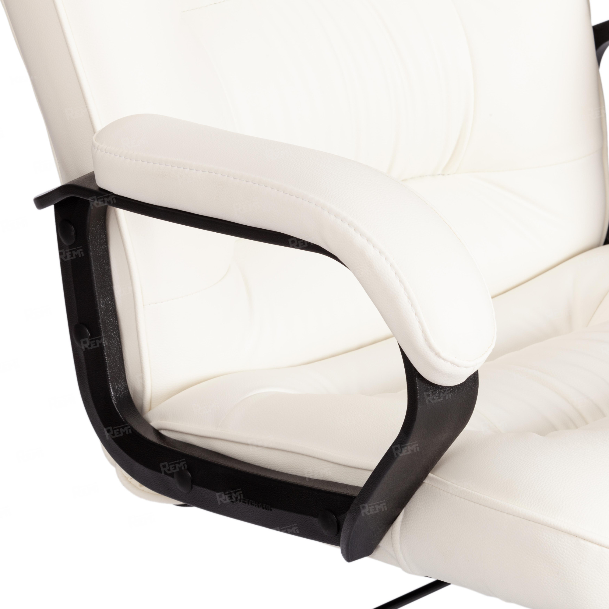 Кресло СН9944 (22) хром Белый/Белый, Экокожа (арт. 21159)