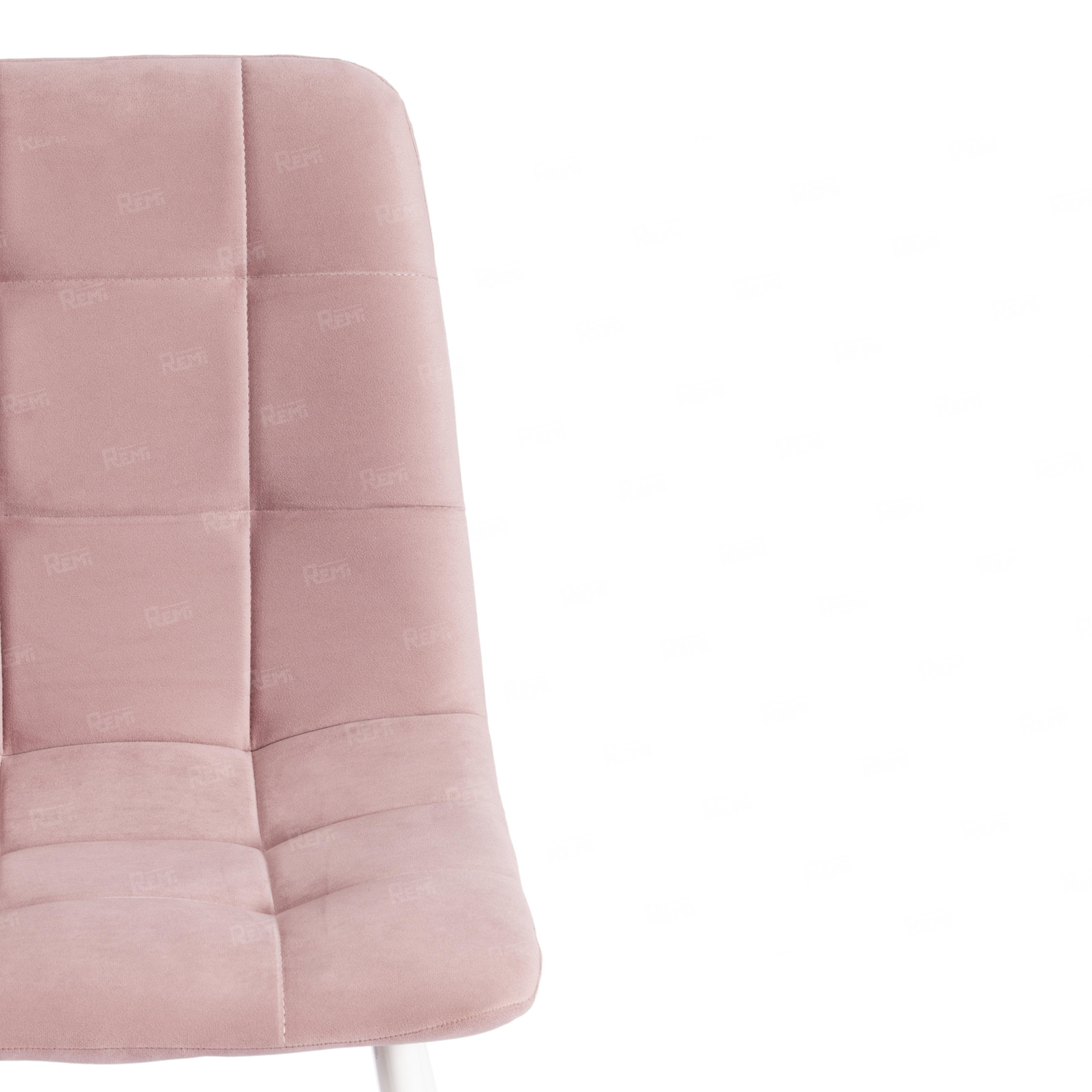 Стул CHILLY MAX Пепельно-розовый/Пепельно-розовый, Велюр (арт. 20028)