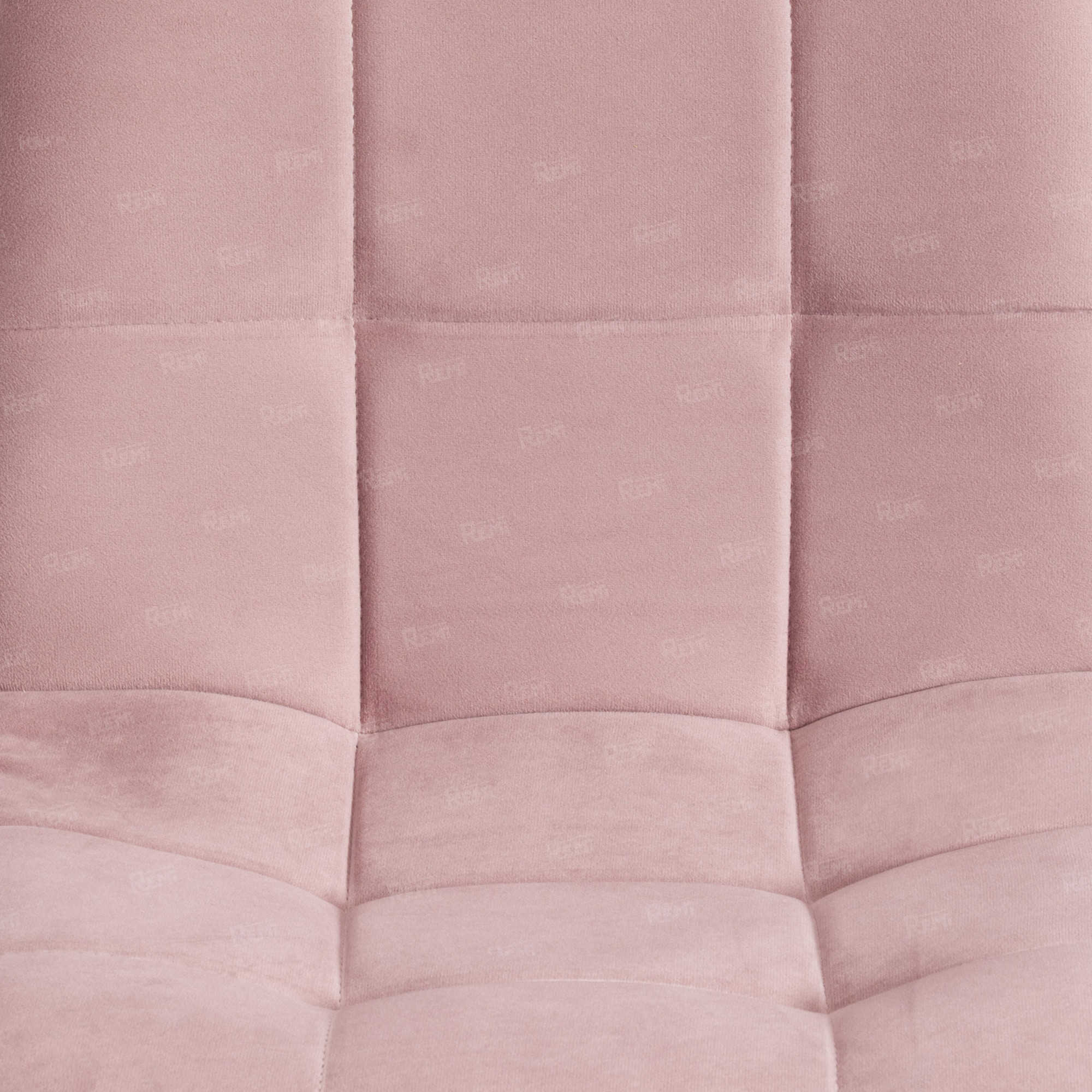 Стул CHILLY MAX Пепельно-розовый/Пепельно-розовый, Велюр (арт. 20028)