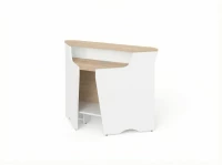 BRL RB079-92х92 Модуль угловой, низкий 920х920х960 Акация/Белый