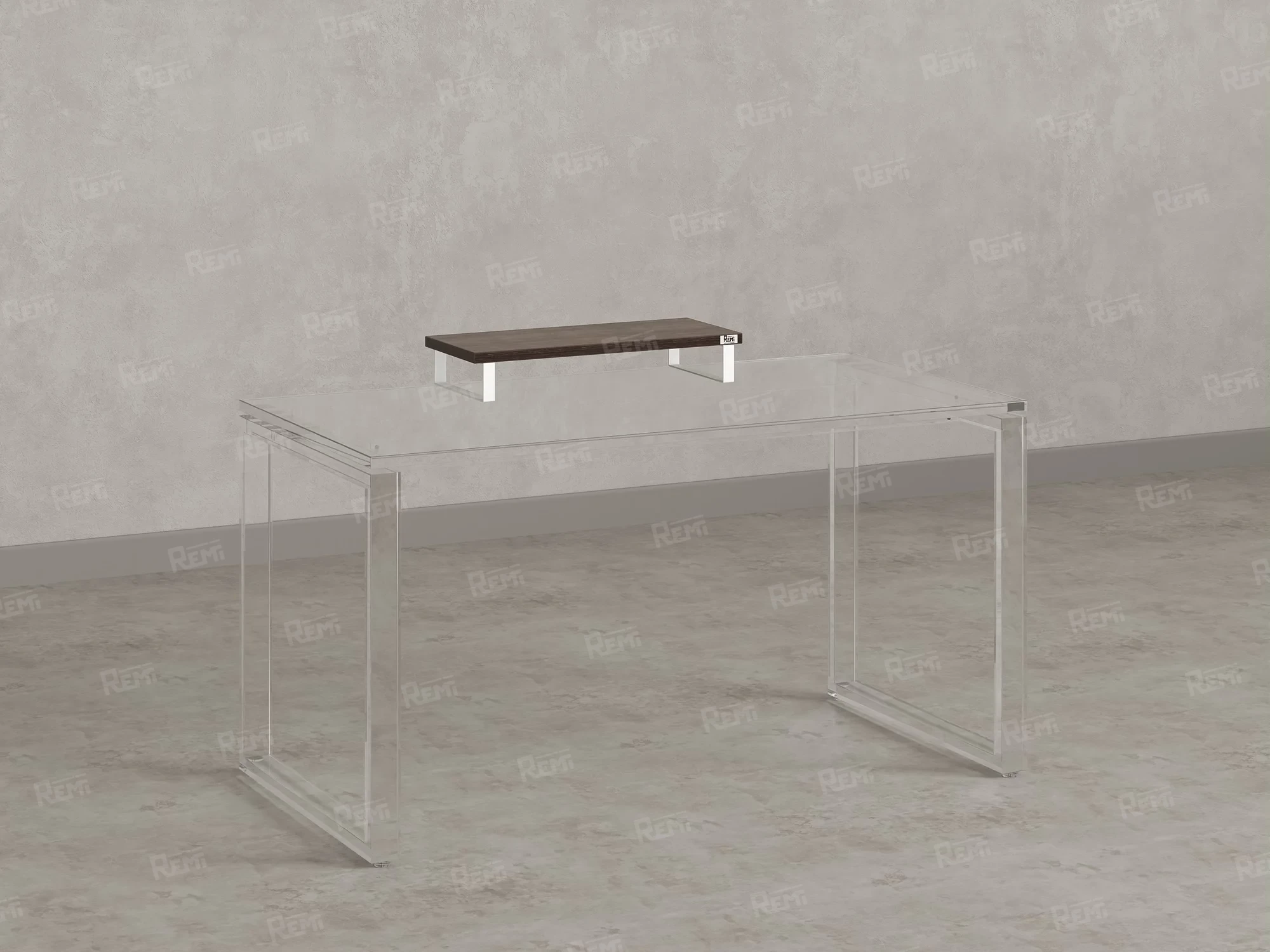 Подставка под монитор 600x250x100 RM209-60x40 Дуб Апрельский Шоколадный/Белый