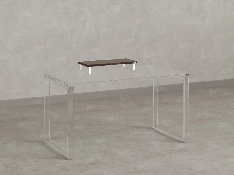 Подставка под монитор 600x250x100 RM209-60x40 Дуб Апрельский Шоколадный/Белый