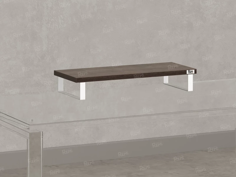 Подставка под монитор 600x250x100 RM209-60x40 Дуб Апрельский Шоколадный/Белый