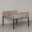 Бенч-система, 2 рабочих места, 5 ЛДСП экранов 1200x1400x750 RM165-4-12x14 Дуб Маувелла/Черный