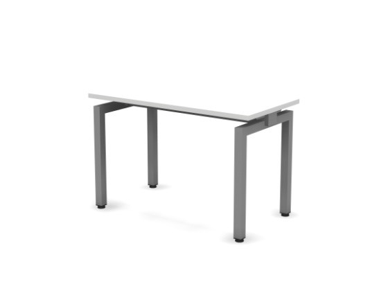 Стол прямоугольный RE017 118x60x75 см Белый/Белый, Серия Еврова | Europe