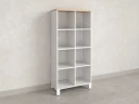 Стеллаж, 8 ячеек 750х370х1620 RM139-75x37 Вяз Швейцарский светлый/Белый