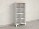 Стеллаж, 8 ячеек 750х370х1620 RM139-75x37 Вяз Швейцарский светлый/Белый