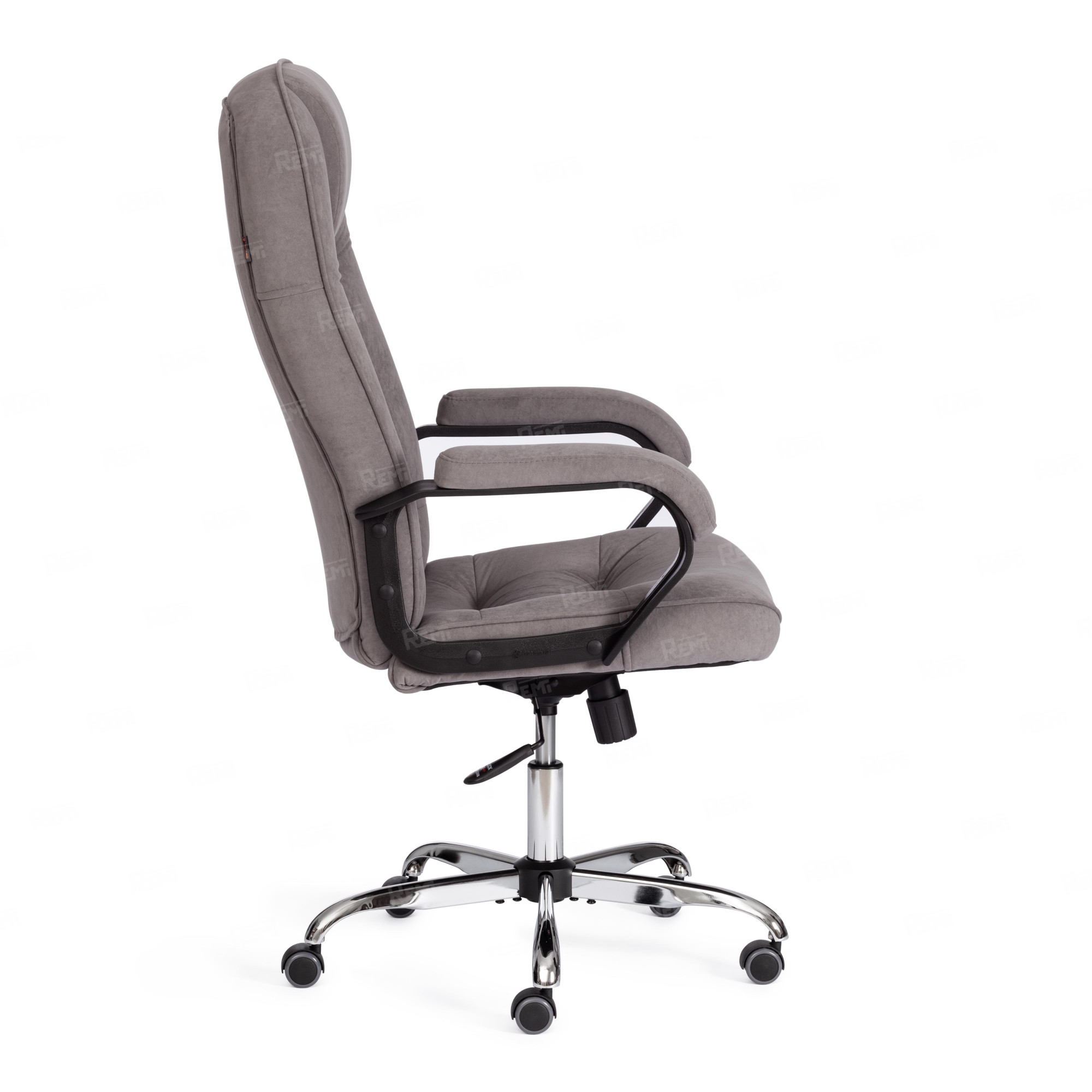 Кресло СН9944 (22) хром Серый/Серый, Флок (арт. 21160)