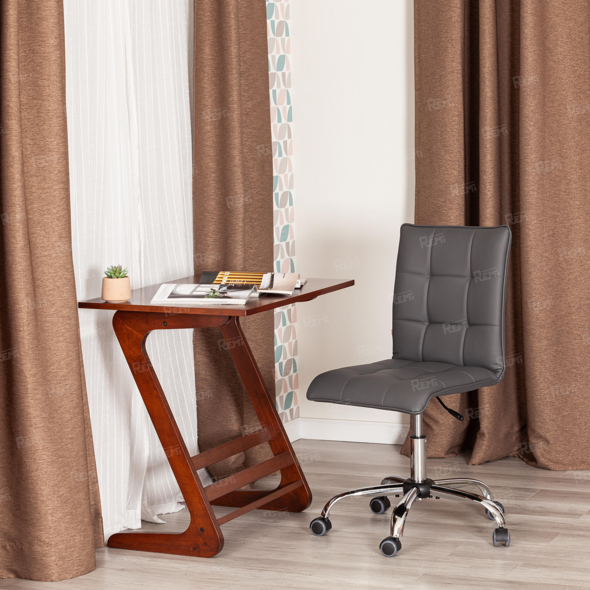 Кресло ZERO Металлик/Металлик, Экокожа (арт. 13834)