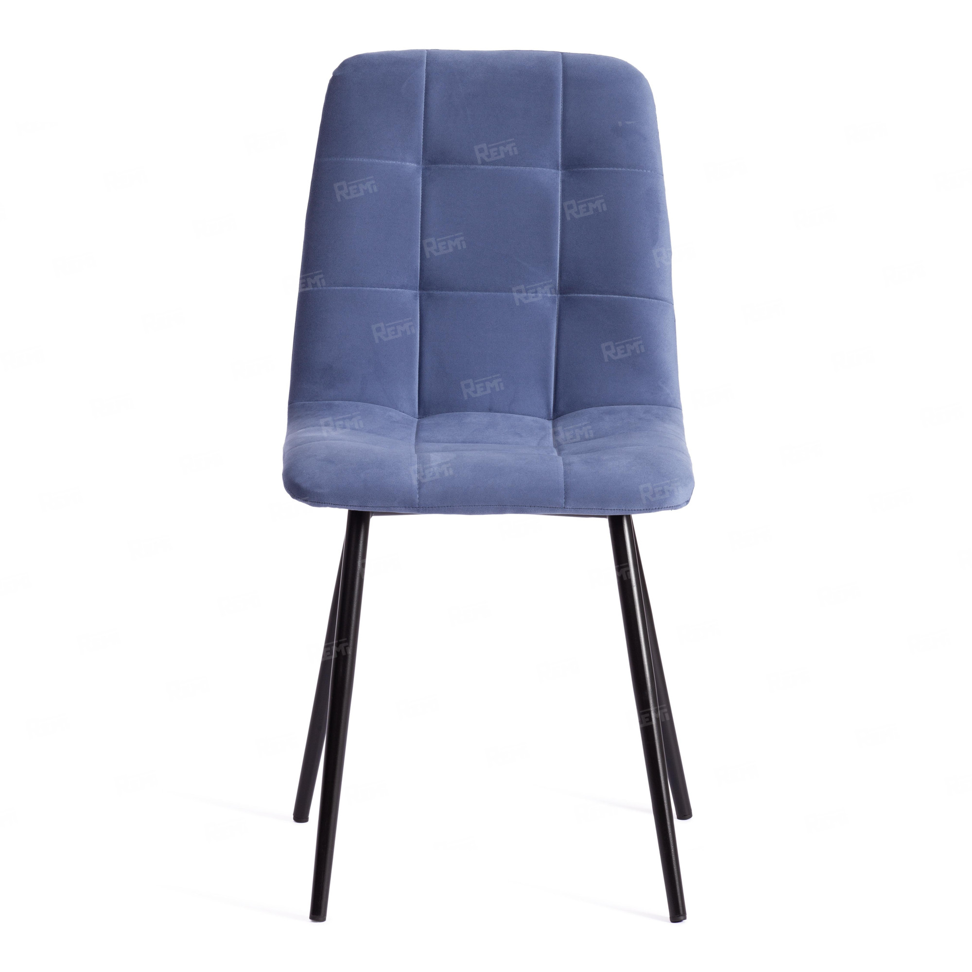 Стул CHILLY MAX Серо-голубой/Серо-голубой, Велюр (арт. 20032)