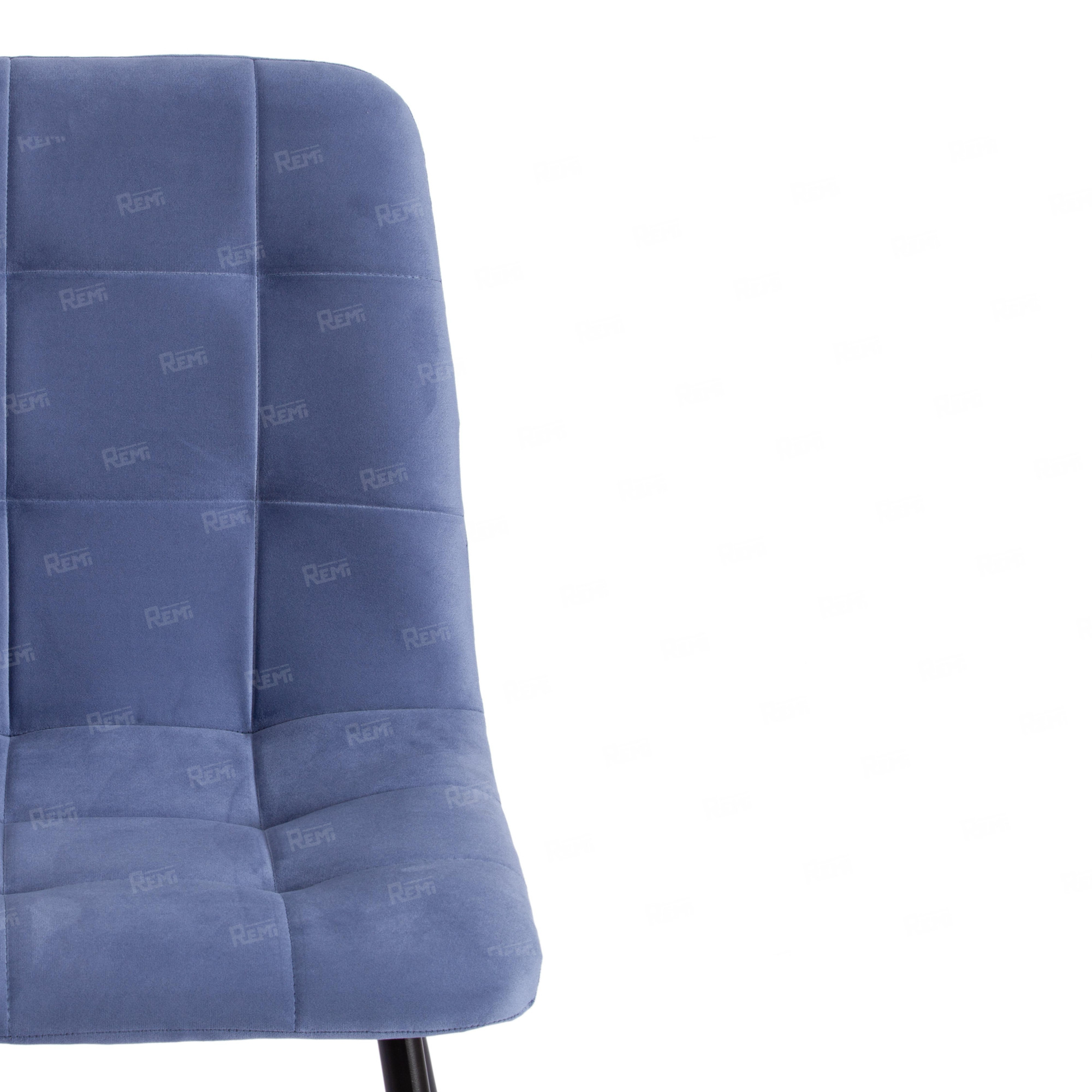 Стул CHILLY MAX Серо-голубой/Серо-голубой, Велюр (арт. 20032)