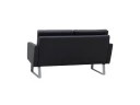Диван Смак на 2 места цвет Черный