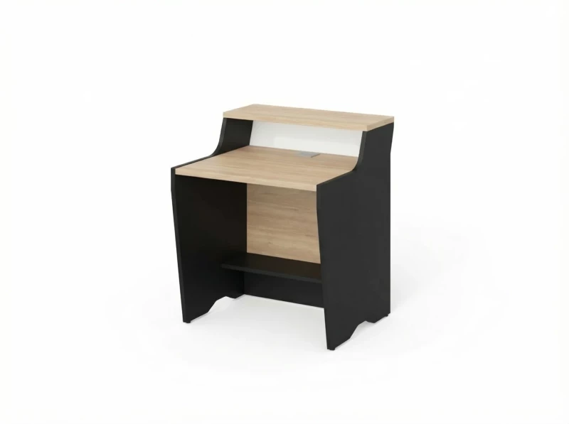 BRL RB082-80х80 Модуль прямой, низкий 800х748х960 Акация/Черный