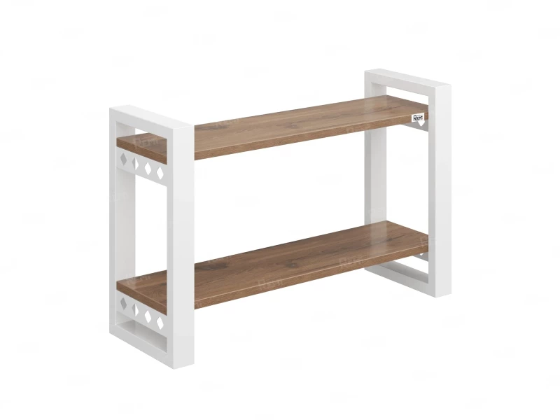 Полка настенная 900x300x500 RM194-90x30 Дуб Юстус/Белый