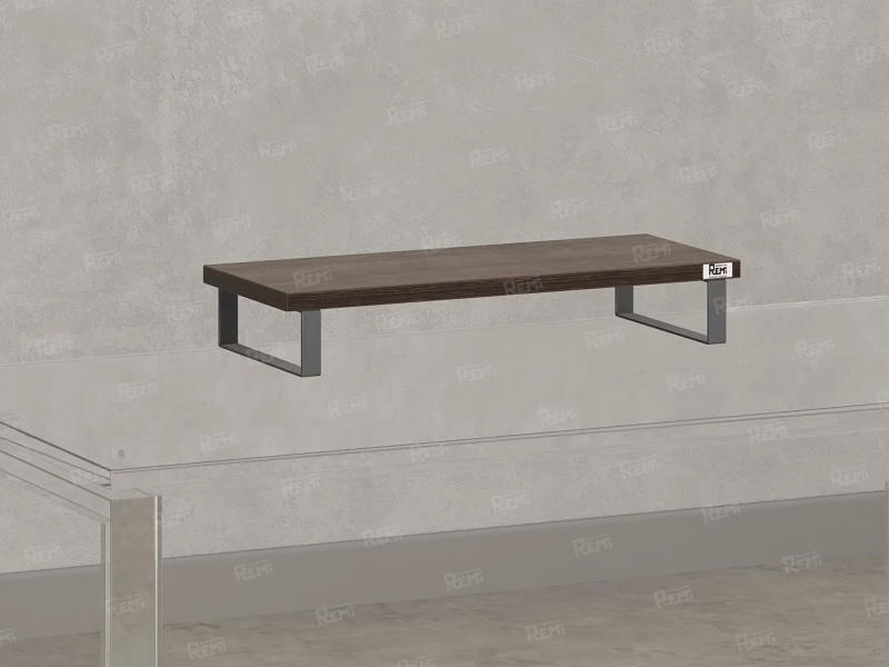 Подставка под монитор 600x250x100 RM209-60x40 Дуб Апрельский Шоколадный/Серый