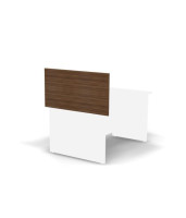 Экран RS020 боковой 95x50x2 см Дуб Катания, Серия Смарт | Smart