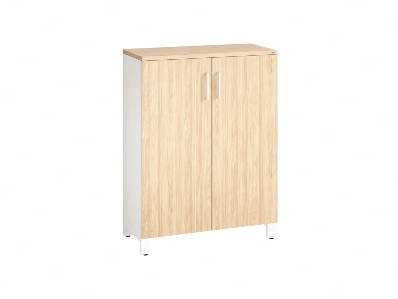 Шкаф распашной, 3 уровня 900x420x1200 RM149-90x42 Вяз Швейцарский светлый/Белый