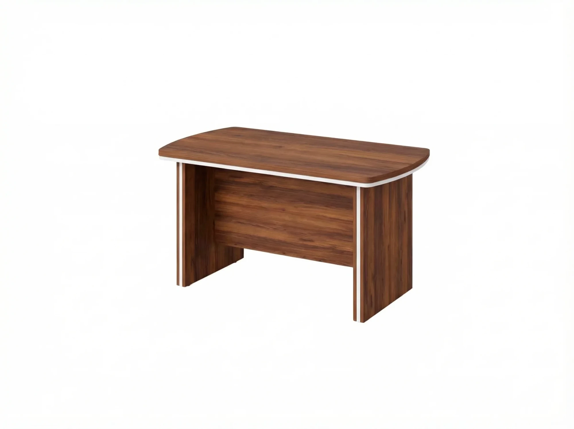 BRL RB076-150x70 Стол приставной 1500х700х700 Орех Вармия/Белый