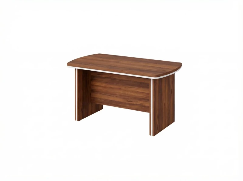 BRL RB076-150x70 Стол приставной 1500х700х700 Орех Вармия/Белый