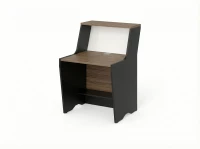 BRL RB084-120х82 Модуль прямой высокий 1200х822х1175 Шорвуд/Черный