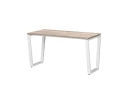 Стол прямой на U-образных опорах 1200x700x750 RM003-12x7 Дуб Маувелла/Белый