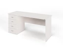 Однотумбовый стол RLG008 160x70x75 Дуб Молочный, Серия ЛАЙТ | LIGHT