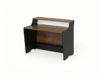 BRL RB082-140х75 Модуль прямой, низкий 1400х748х960 Орех Вармия/Черный