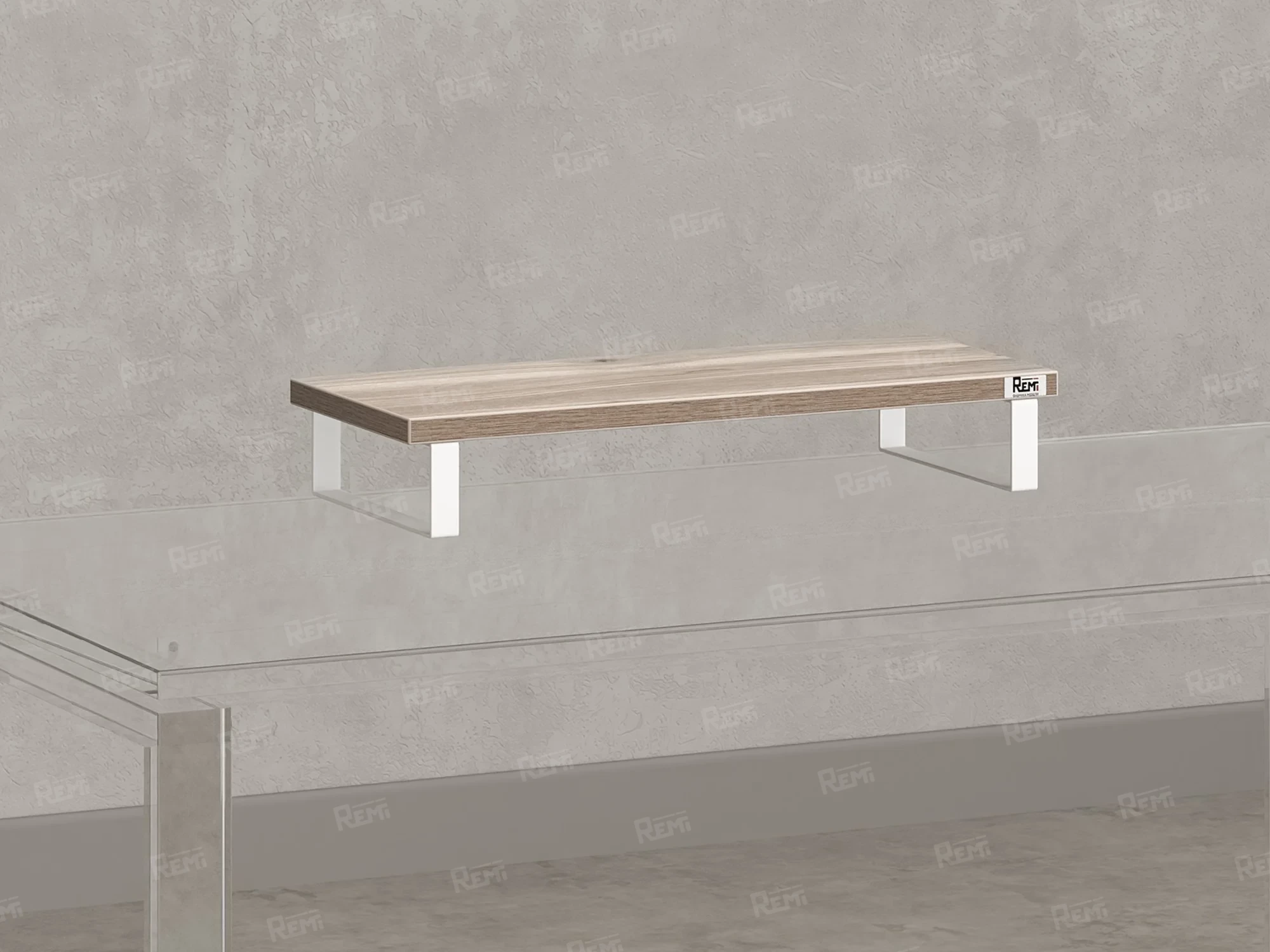 Подставка под монитор 600x250x100 RM209-60x40 Дуб Маувелла/Белый