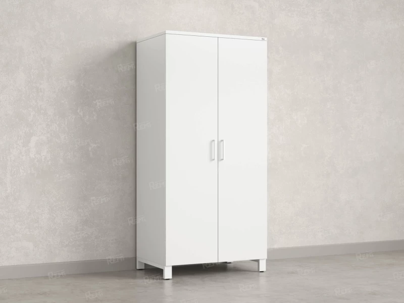 Гардероб, штанга, 1 полка 900x600x1900 RM158-90x60 Белый/Белый