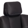 Кресло OXFORD хром Черный/Черный, Экокожа (арт. 21162)