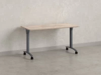 Стол складной, мобильный 1200x700x750 RM011-12x7 Дуб Маувелла/Серый