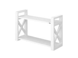 Полка настенная 900x300x500 RM196-90x30 Белый/Белый