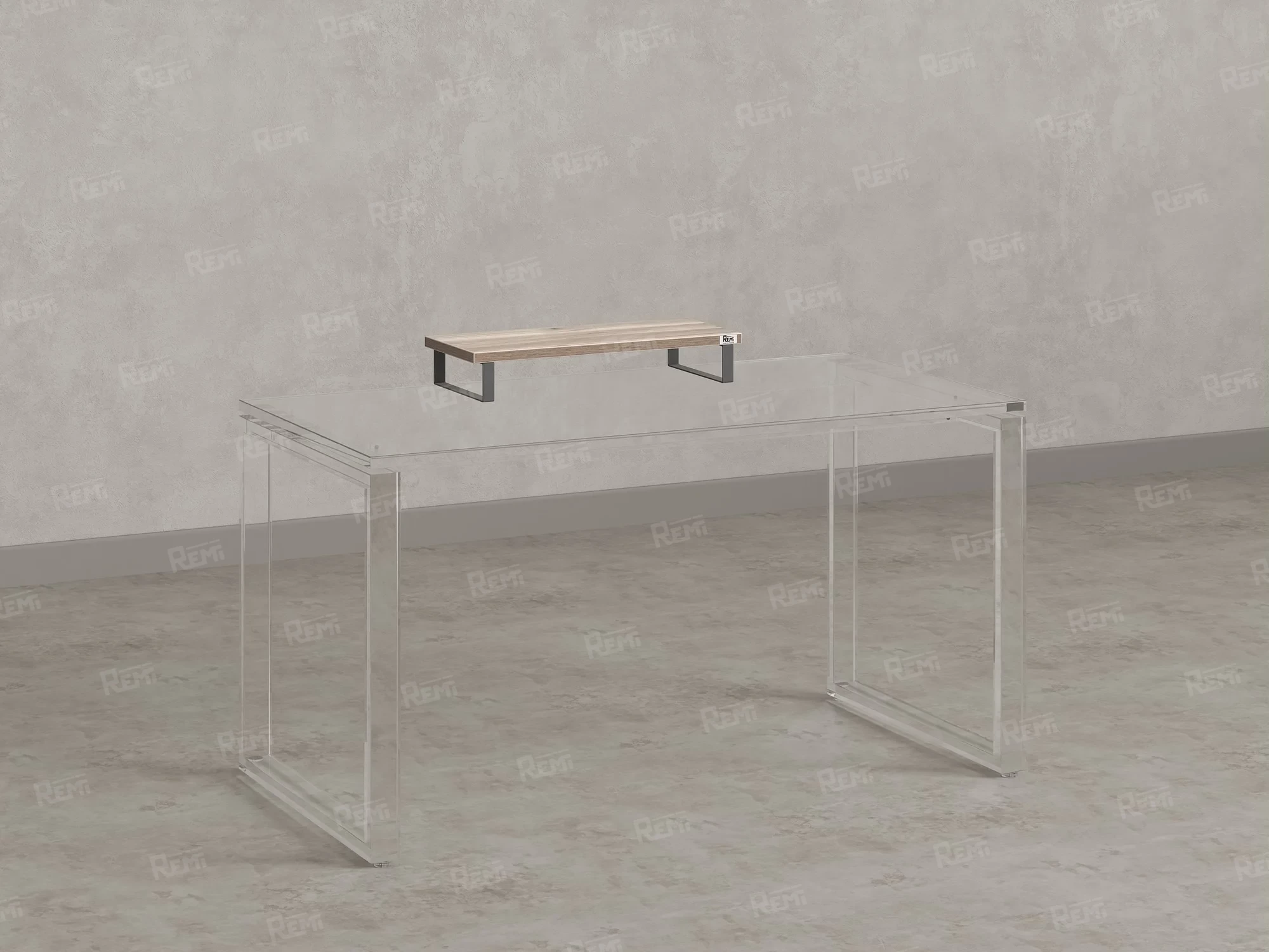 Подставка под монитор 600x250x100 RM209-60x40 Дуб Маувелла/Серый