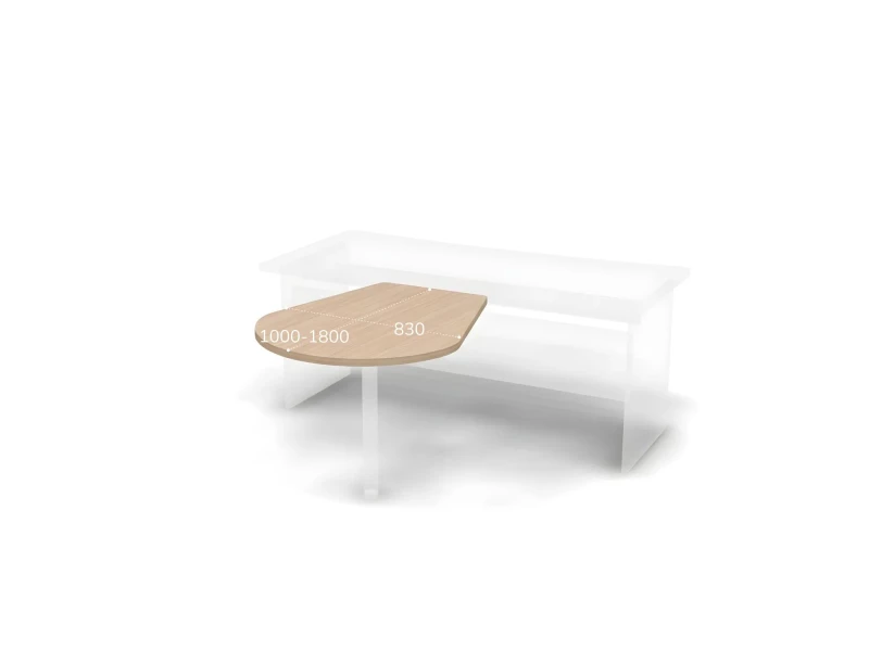 BRL RB029-160х83 Брифинг (без опоры) 1600х830х28 Акация