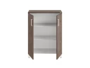 Шкаф распашной, 3 уровня 900x420x1200 RM149-90x42 Дуб Апрельский шоколад/Белый